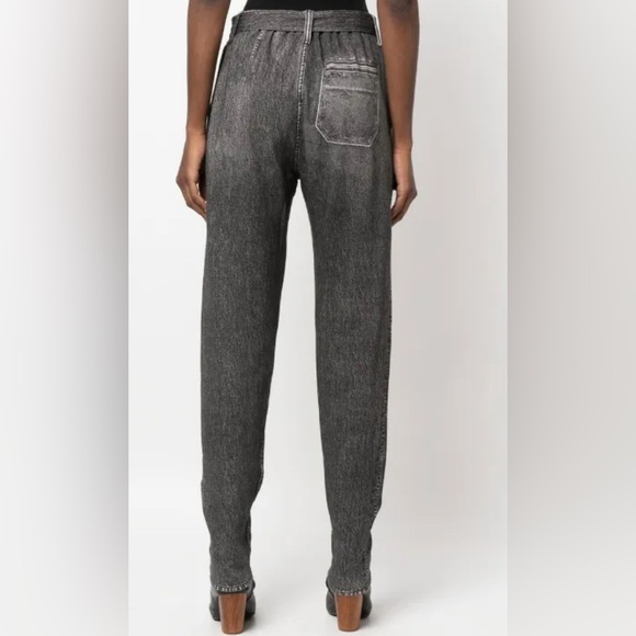 rag & bone Miramar Mia Jeans Sweatpants Size XS Black Magic - Picture 2 of 6